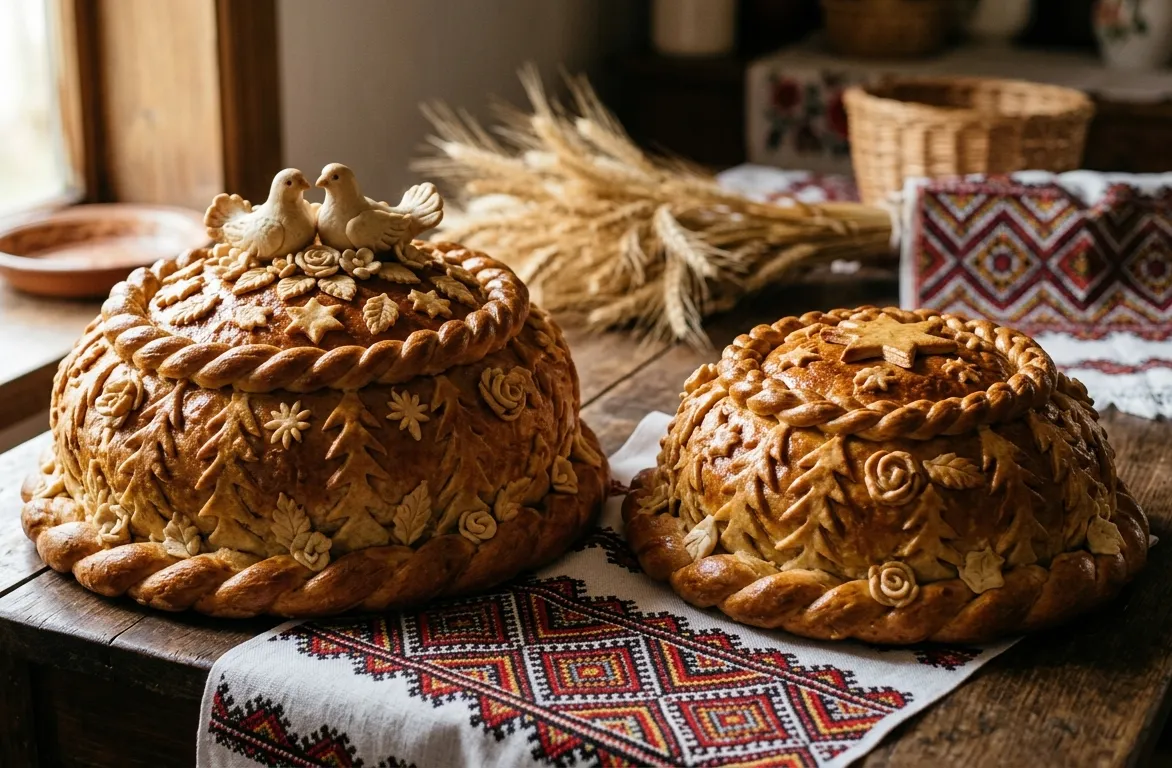 Весільний коровай села Бондурівки — подільський обрядовий хліб Чечельниччини