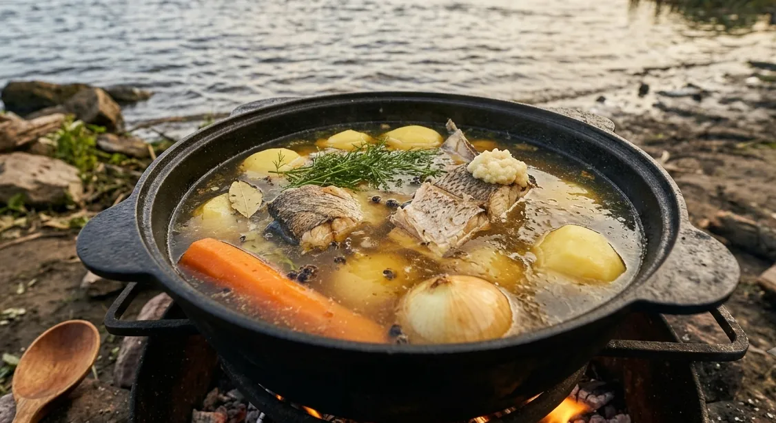 Лоцманська юшка — рибна юшка Лоцманської Кам’янки на козацькому Дніпрі